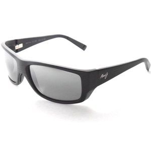 Maui Jim Wassup MJ123-02W Matte Black Wood Grain / Neutral Grey Polarize…